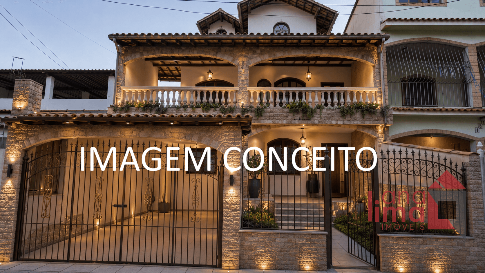 Casa Triplex com Amplo Potencial – 5 Quartos, Salão de Festas e Excelente Estrutura